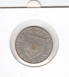 S22-G04-0806 Oostenrijk 10 Schilling 1958   VF KM2882 zilver