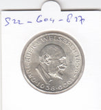 S22-G04-0827 Oostenrijk 25 schilling 1958   UNC KM2884 zilver