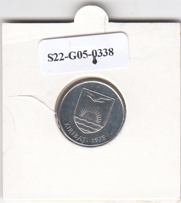 S22-G05-0338 Kiribati 5 cent UNC 1979 KM3a   magnetic
