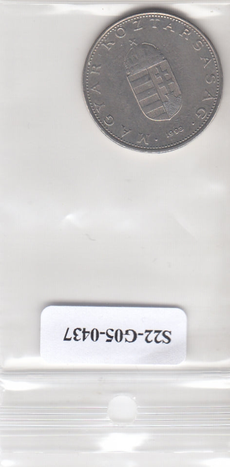 S22-G05-0437 Hongarije 10 forint VF 1993 KM695