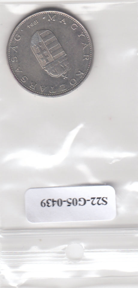 S22-G05-0439 Hongarije 10 forint VF+ 1994 KM695