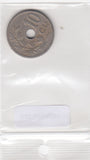 S22-G05-0581 Belgie 10 centimes FI/VF 1904 KM52  Waals