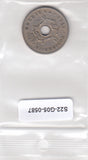 S22-G05-0587 Belgie 10 centimes VF 1905 KM53  Vlaams
