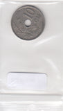 S22-G05-0615 België 10 centiemen Zfr. 1921 KM85 Waals