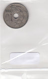 S22-G05-0618 Belgie 10 centimes VF 1922 KM86  Vlaams