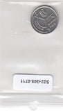 S22-G05-0711 Belgie 1 franc XF 1990 KM171  Vlaams