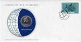S22-G06-0010 Coins Of All Nations 25 cents  1979 KM4  British Virigin Isles