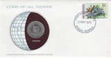S22-G06-0035 Coins Of All Nations 1 Cordoba  1972 KM26  Nicaragua