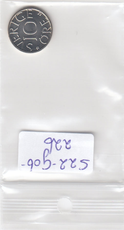 S22-G06-0226 Zweden 10 ore MS63 1983 KM850