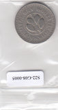 S22-G08-0005 Ghana 20 pesewa ZF 1967 KM17