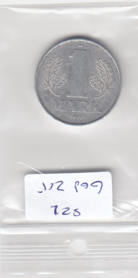S22-G08-0215 duitsland-ddr 1 mark VF 1977 KM35