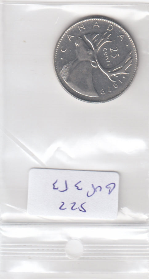S22-G08-0353 Canada 25 cent UNC 1979 KM74