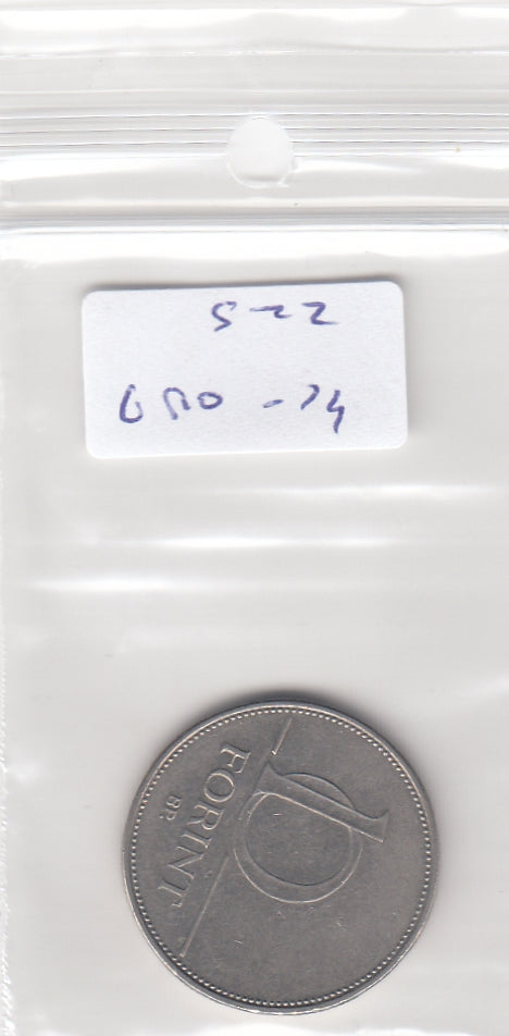 S22-GRO-0014 Hongarije 10 forint 1994  VF KM695