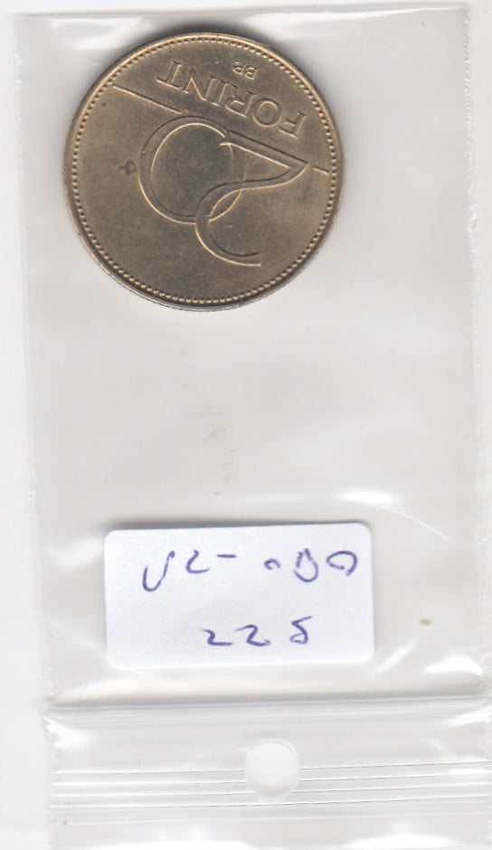 S22-GRO-0028 Hongarije 20 forint 1994  VF+ KM696