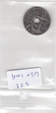 S22-GRO-0109 Spain 50 centimos 1949  FI/VF KM777 arronws up