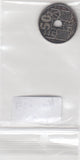 S22-GRO-0109 Spain 50 centimos 1949  FI/VF KM777 arronws up