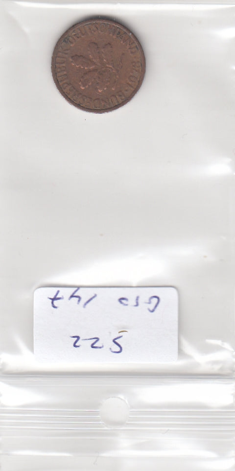 S22-GRO-0147 Duitsland 1 pfennig 1978 D   KM105