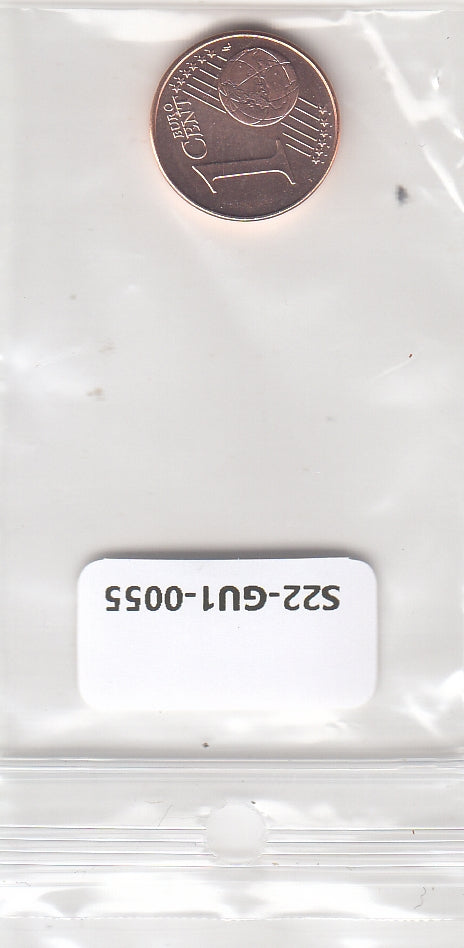 S22-GU1-0055-M06 Latvia 1 Euro Cent UNC 2014 KM150