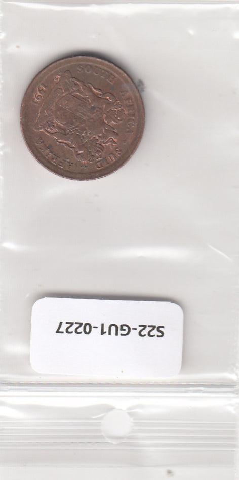 S22-GU1-0227 Zuid Afrika 5 cent UNC 1991 KM135