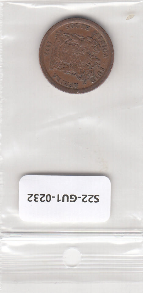 S22-GU1-0232 Zuid Afrika 5 cent VF 1993 KM161