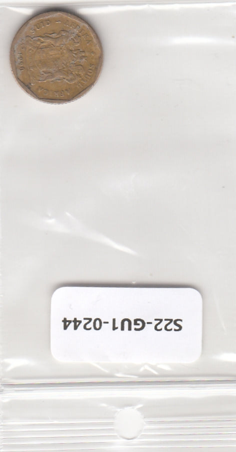 S22-GU1-0244 Zuid Afrika 10 cent VF 1990 KM134