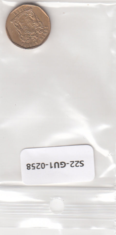 S22-GU1-0258 Zuid Afrika 10 cent VF 1997 KM161