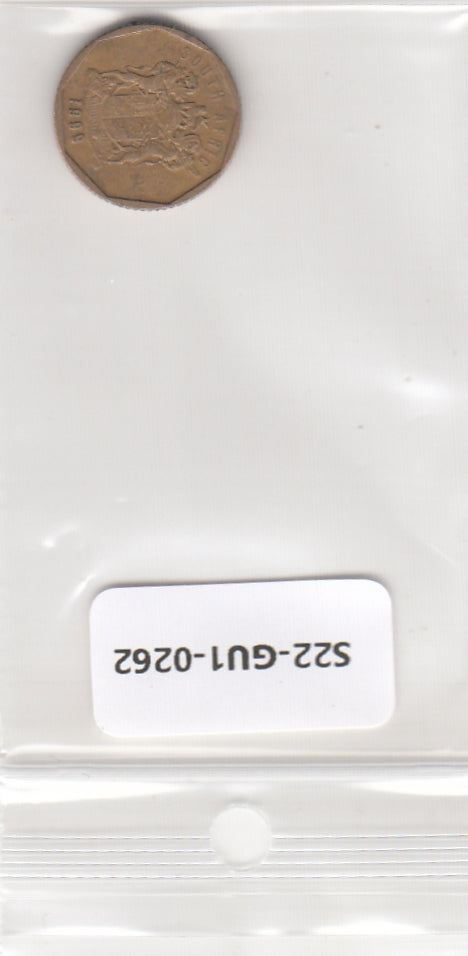 S22-GU1-0262 Zuid-Afrika 10 cent ZG 1999 KM136