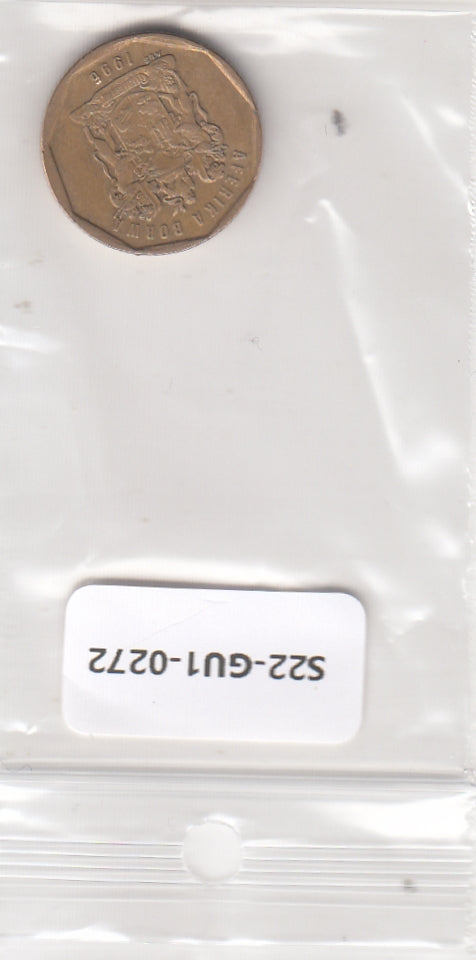 S22-GU1-0272 Zuid Afrika 20 cent VF 1996 KM134