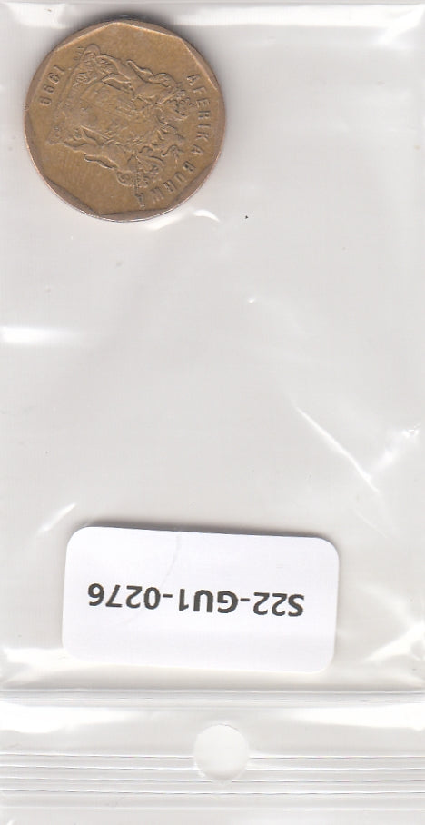 S22-GU1-0276 Zuid Afrika 20 cent VF 1999 KM160