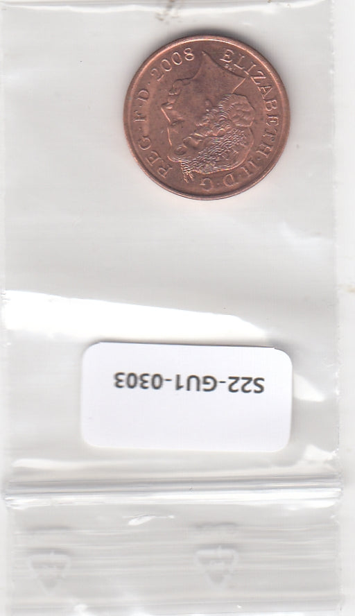 S22-GU1-0303-M01 Groot-Brittannië 1 Penny UNC 2008 KM1107
