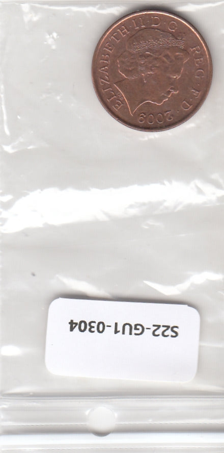 S22-GU1-0304-M02 Great Britain 1 Penny UNC 2009 KM1107