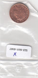 S22-GU1-0307X-M01 Great Britain 1 Penny UNC 2012 KM1107