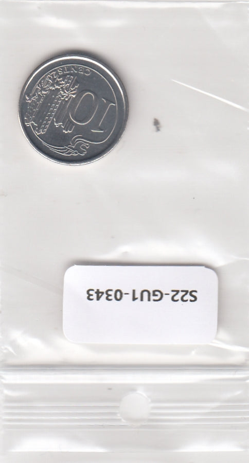 S22-GU1-0343 Singapore 20 Cents UNC 2013 347