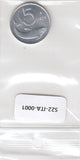S22-ITA-0001-M85 Italy 5 lire BU 1975 KM92