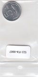 S22-ITA-0007-M41 Italy 5 lire UNC 1981 KM92
