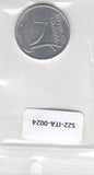 S22-ITA-0024-M43 Italy 10 lire UNC 1972 KM93