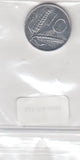 S22-ITA-0030-M143 Italy 10 lire UNC 1980 KM93