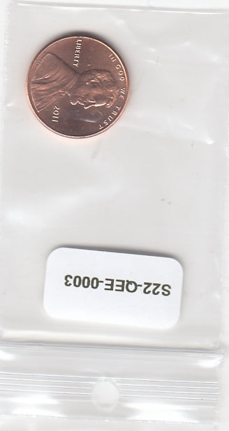 S22-QEE-0003-M44 United States 1 Cent UNC 2011 KM468