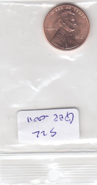 S22-QEE-0011-M48 United States 1 Cent UNC 2016 KM468
