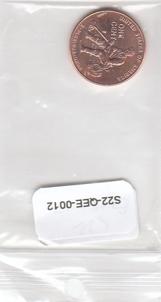 S22-QEE-0012-M93 United States 1 Cent UNC 2009 KM442 D Formative