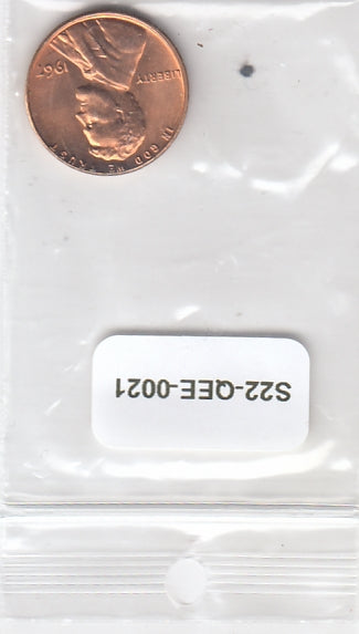 S22-QEE-0021-M147 United States 1 Cent UNC 1967 KM201