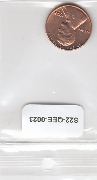 S22-QEE-0023-M102 United States 1 Cent UNC 1962 KM201 D