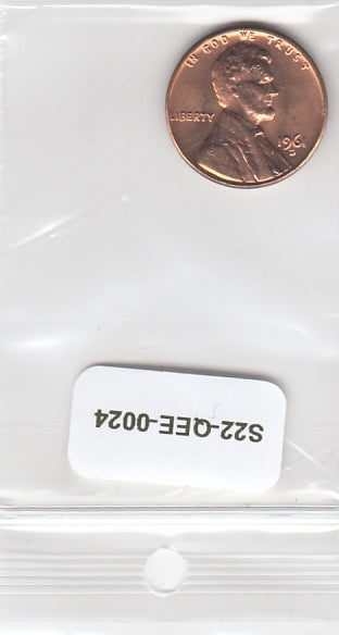 S22-QEE-0024-M47 United States 1 Cent UNC 1961 KM201 D