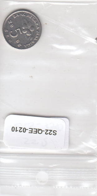 S22-QEE-0210 Malaysia 5 Sen VF/XF 2006 KM50