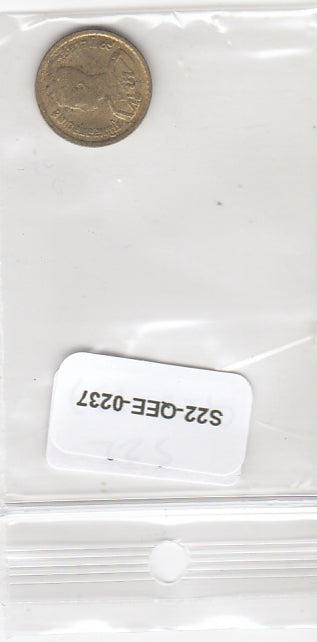 S22-QEE-0237 Thailand 25 Satang FI 1957