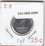 S22-QEE-0298 Canada 10 Cents BU 2002 KM441 P Golden Jubilee