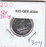 S22-QEE-0304 Canada 10 Cents BU 2003 KM492 P
