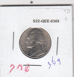 S22-QEE-0369 United States 5 Cents XF/UNC 2004 KM360 D Louisiana Purchase