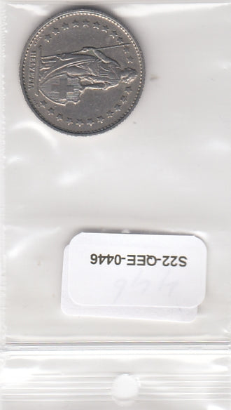 S22-QEE-0446 Switzerland 1 Franc VF 1969 KM24a B