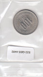 S22-QEE-0452 Korean South 100 Won VF 1973 KM9